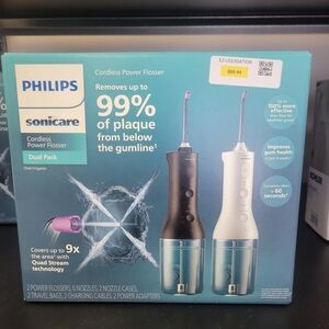Philips Sonicare Cordless Power Flosser Dual Pack